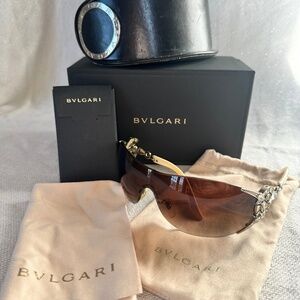 *SOLD* BVLGARI Crystal Sunglasses Limited Edition with Swarovski - Made in Italy